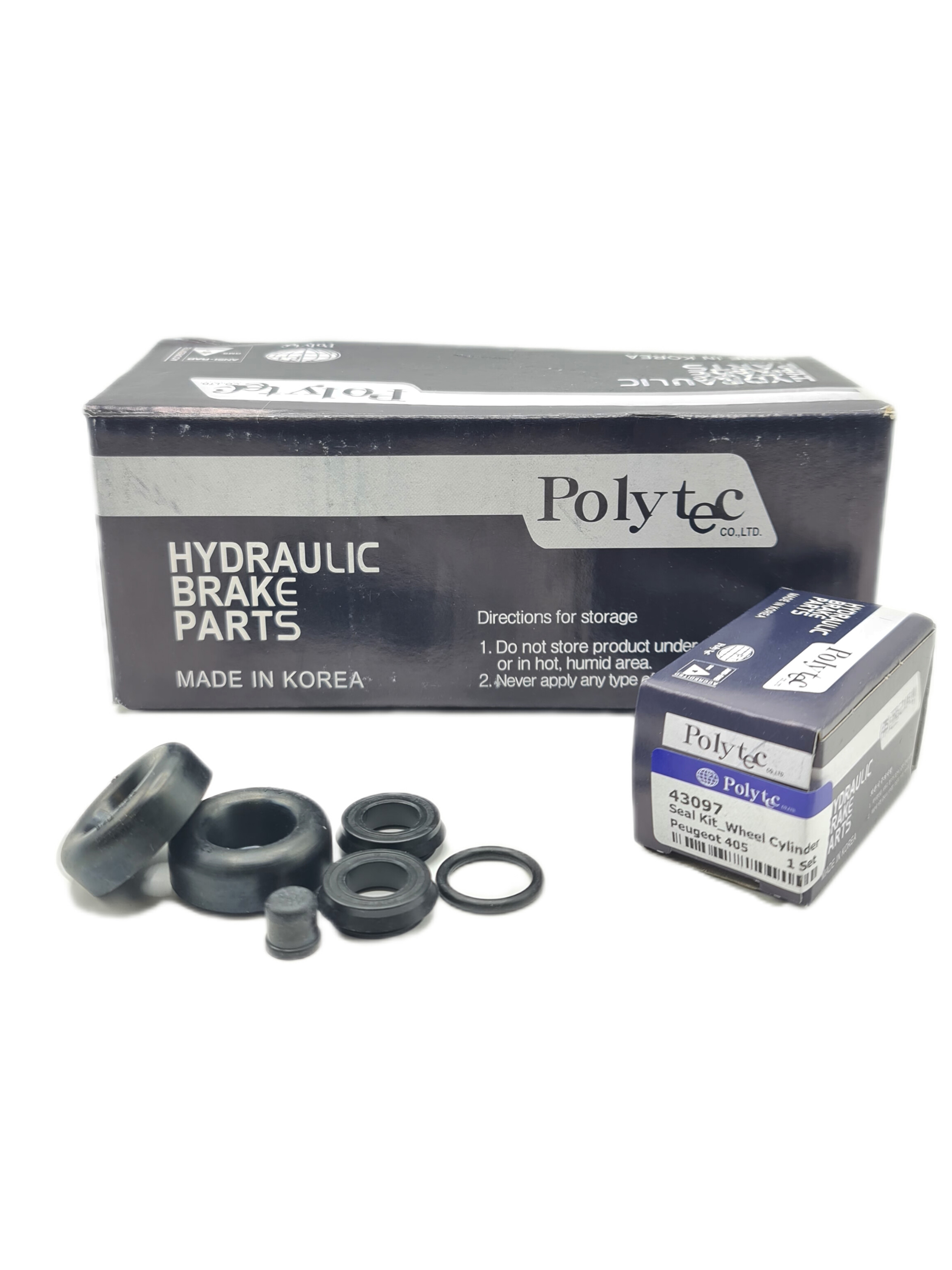 لوازم چرخ عقب لبه دار پژو 405 POLYTEC